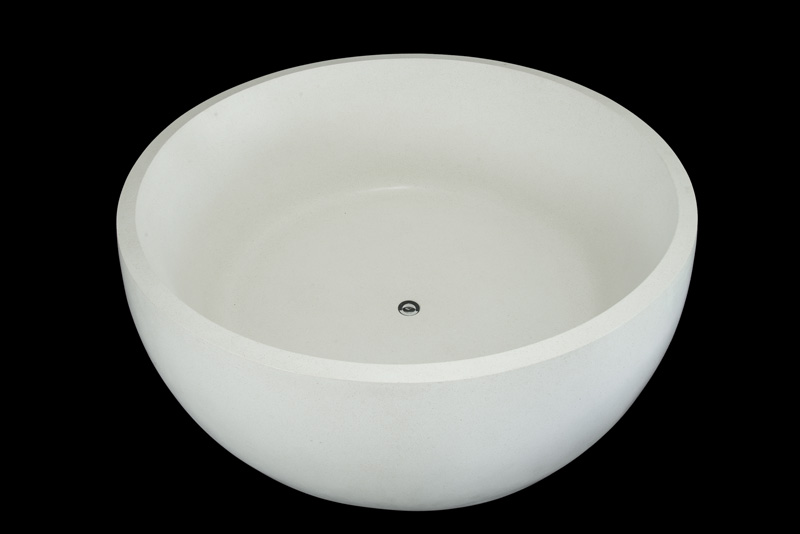 resin terrazzo bathtub