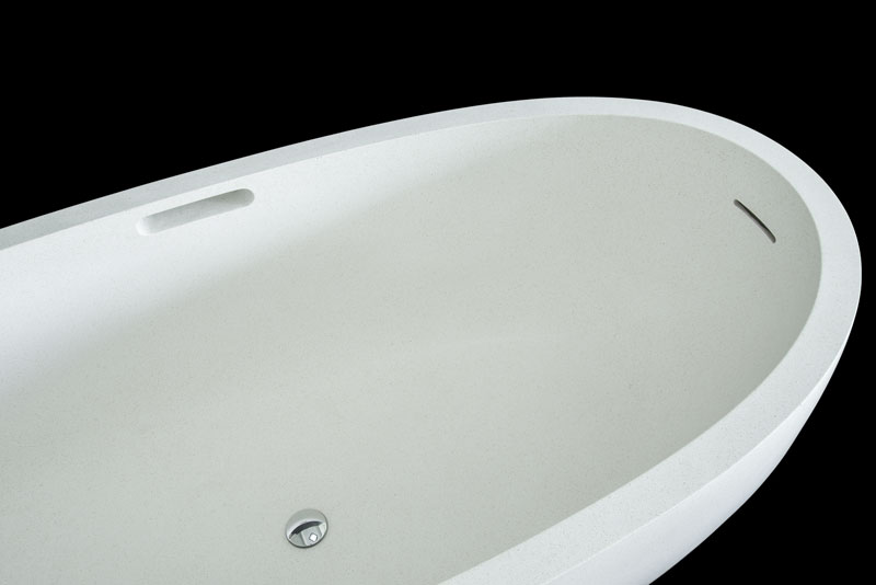 resin terrazzo bathtub