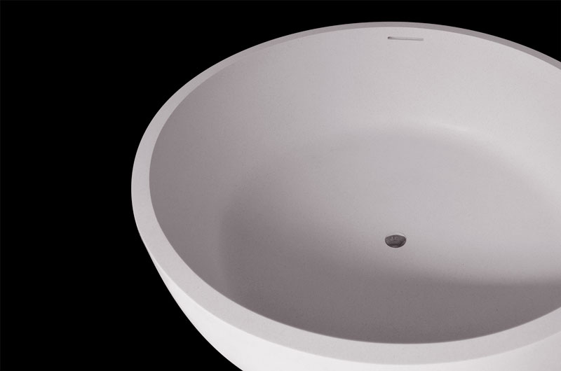 resin terrazzo bathtub